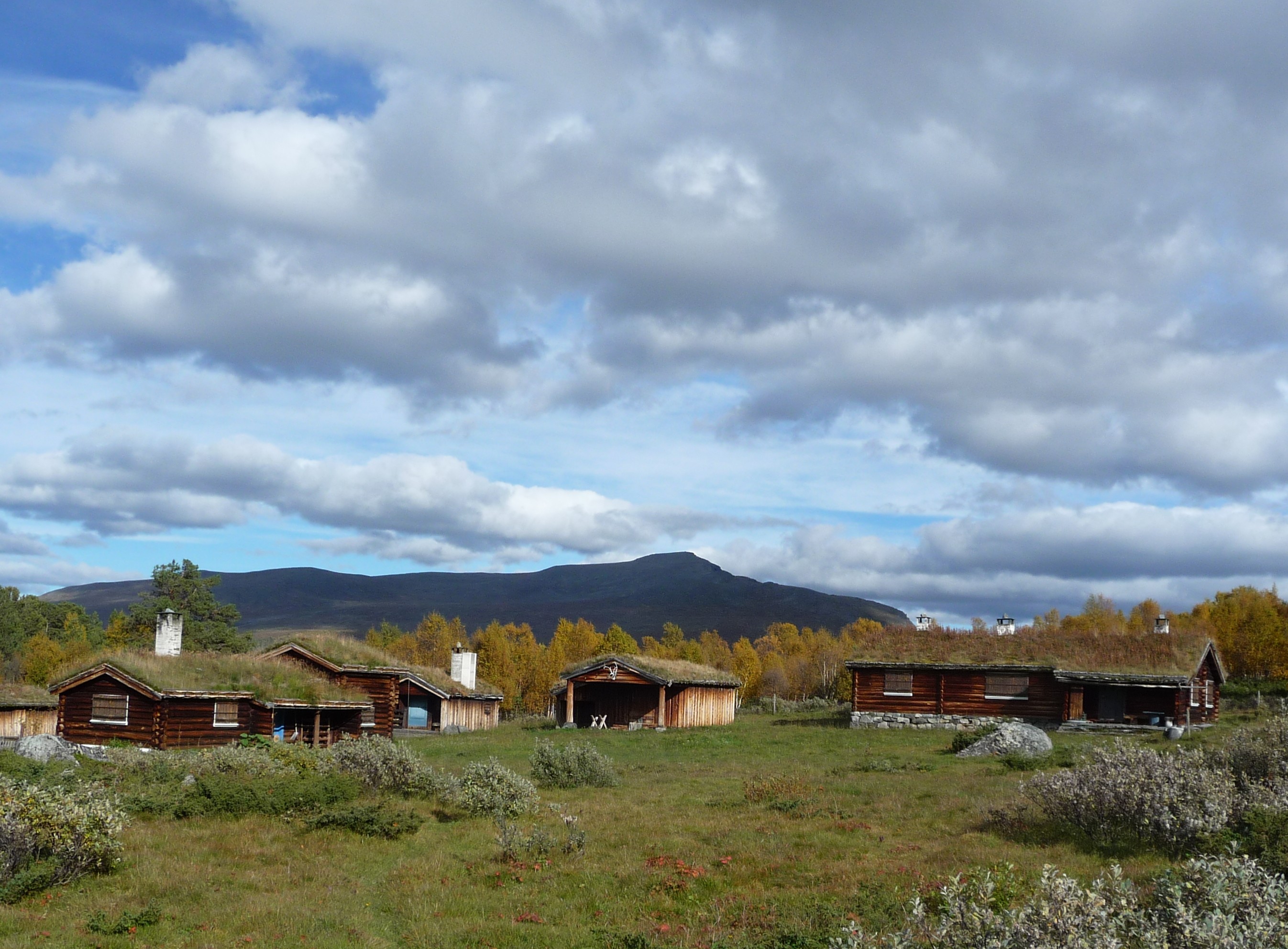 Alte Almhütten in Jotunheimen